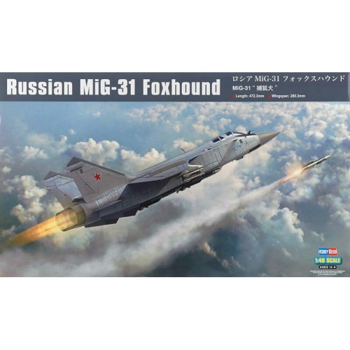 1/48 Hobby Boss Russian MIG-31 Foxhound 81753 